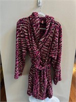 Pink Leopard Robe