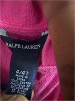 Ralph Lauren 4T dress Polo
