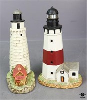 Lefton Lighthouse Collection Figurines / 2 pc