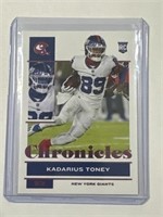 2021 Chronicles Pink #67 Kadarius Toney Rookie RC!