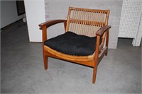 BAMBOO WOOD CONTEMPORARY MIDE CENTURY STYLE CHAIR