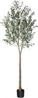 CROSOFMI Artificial Olive Tree Fake Topiary