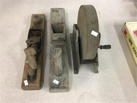 Block Planes And Grinding Wheel