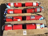 Pallet of (8) Fire Extinguishers