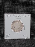 1898 Barber Quarter