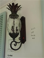 Set of 4 pineapple entrance lights