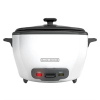 BLACK+DECKER 2-in-1 Rice Cooker and Food Steamer,