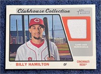 BILLY HAMILTON 2015 CLUBHOUSE COLLECTION RELIC