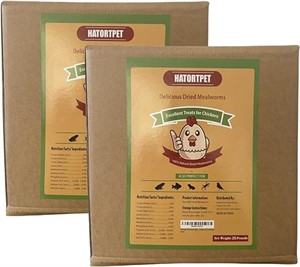 40LB Dried Mealworms for Birds, Chickens and