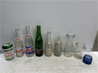 Collectable decorative glass bottles