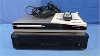 Philips DVD Player, Sony CD Player CDP-CD500