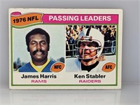 1977 Topps Passing Leader James Harris Ken Stabler