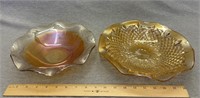Vintage Carnival Glass Bowls