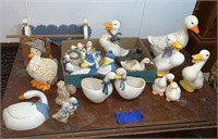 Ceramic geese and more