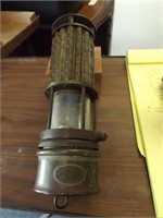 Antique c. 1920 Wolf Safety Lamp Co. - Miners Lamp