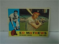 1960 TOPPS #420 ED MATHEWS