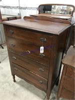 4-drawer chest of drawers, 29 x 16 x 42" tall