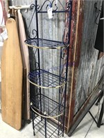 4-tier wire stand, 15W x 60" tall