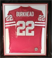 Rex Burkhead Framed Cornhusker Jersey