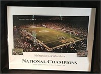 1995 Orange Bowl Nat. Champion Poster