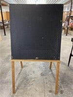 Double Sided Easel/Pegboard