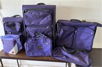 Ricardo Beverly Hills Purple Luggage