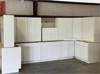 15pc Arcadia White Solid Wood Kitchen Set w/42"