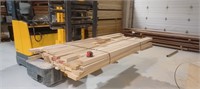 RED OAK PLAINSAWN 6/4 (8'-10') 150 BF NARROW CHAR