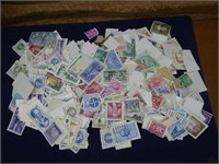 Hundreds of Old U.S. & World Postage Stamps