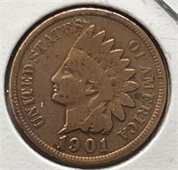 1901 Indian Head Cents