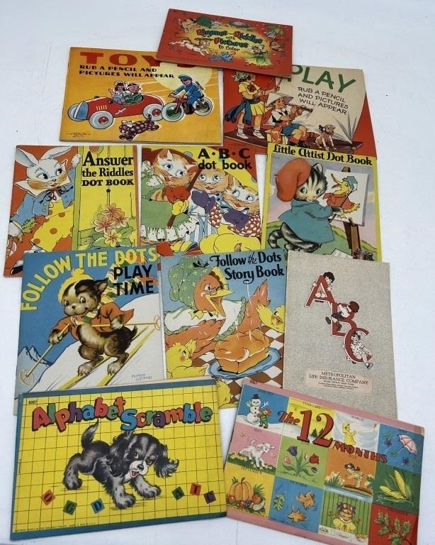 Whitman Childs Books Rhymes & Riddles, Toys, Play,