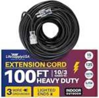 100 ft Outdoor Power Cord