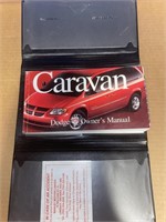 2001 Dodge CARAVAN Owner's Manual, etc