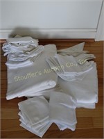 White linens napkins & tablecloths