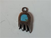 Bear paw pendant