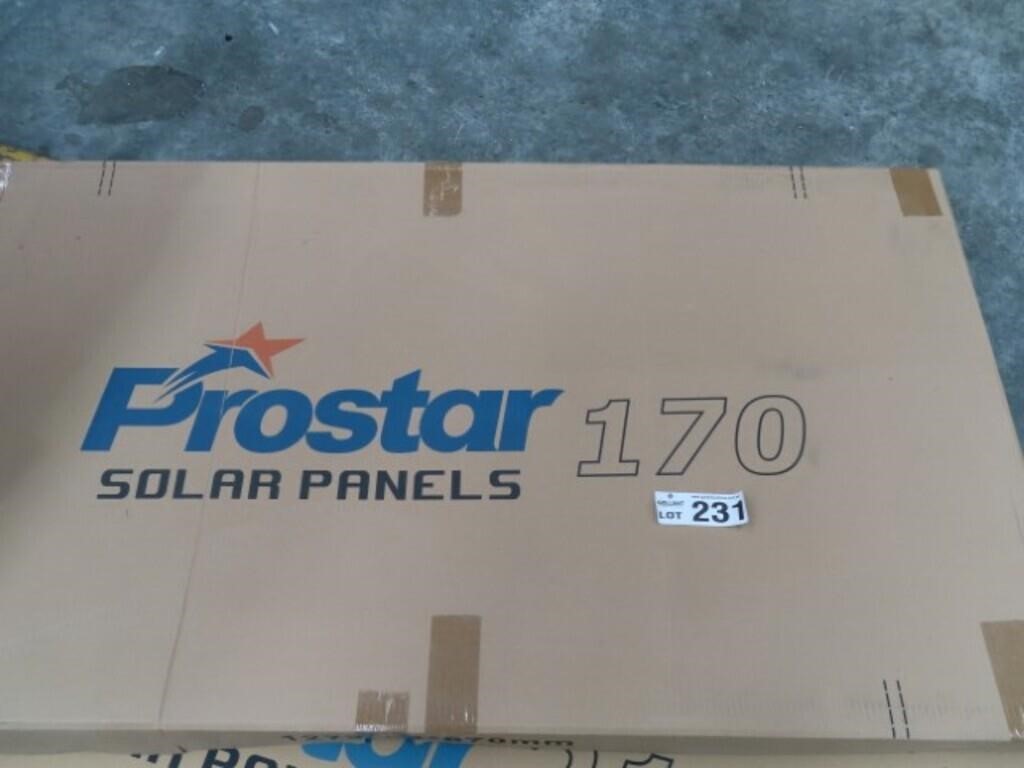 Prostar 170 Solar Panel New