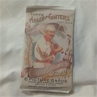 Topps  Allen and Ginter's Unsealed Champions Card