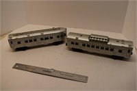 2 - Lionel Lines size HO passenger cars Clifton
