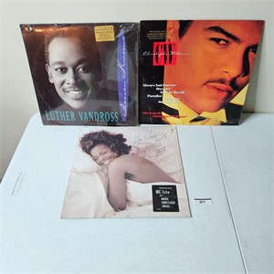 Luther Vandross Sealed, Janet Jackson Records