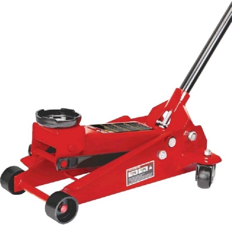 New Big Red Hydraulic 3 Ton Floor Jack, 5 to 18 in