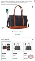 New 22 bags; Woman Laptop Tote Bag, USB Teacher