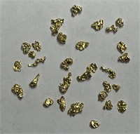 REAL Gold Nugget/Flake, About .9 Grams Weight!