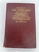 1937 Edition National Dictionary of the English