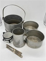 Vintage Camping Cooking Equipment