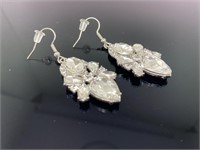 Crystal Earrings and Ring