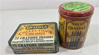 Crayola Collector tins.