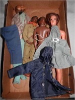 Vintage toys-group of men -one