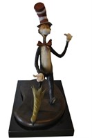 Dr Suess Bronze Cat in the Hat Sculpture