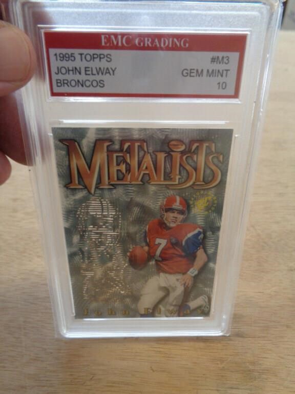 GRADED CARD - 1995 JOHN ELWAY