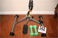 Hand Weights And Pedal Exerciser (Rm 8)